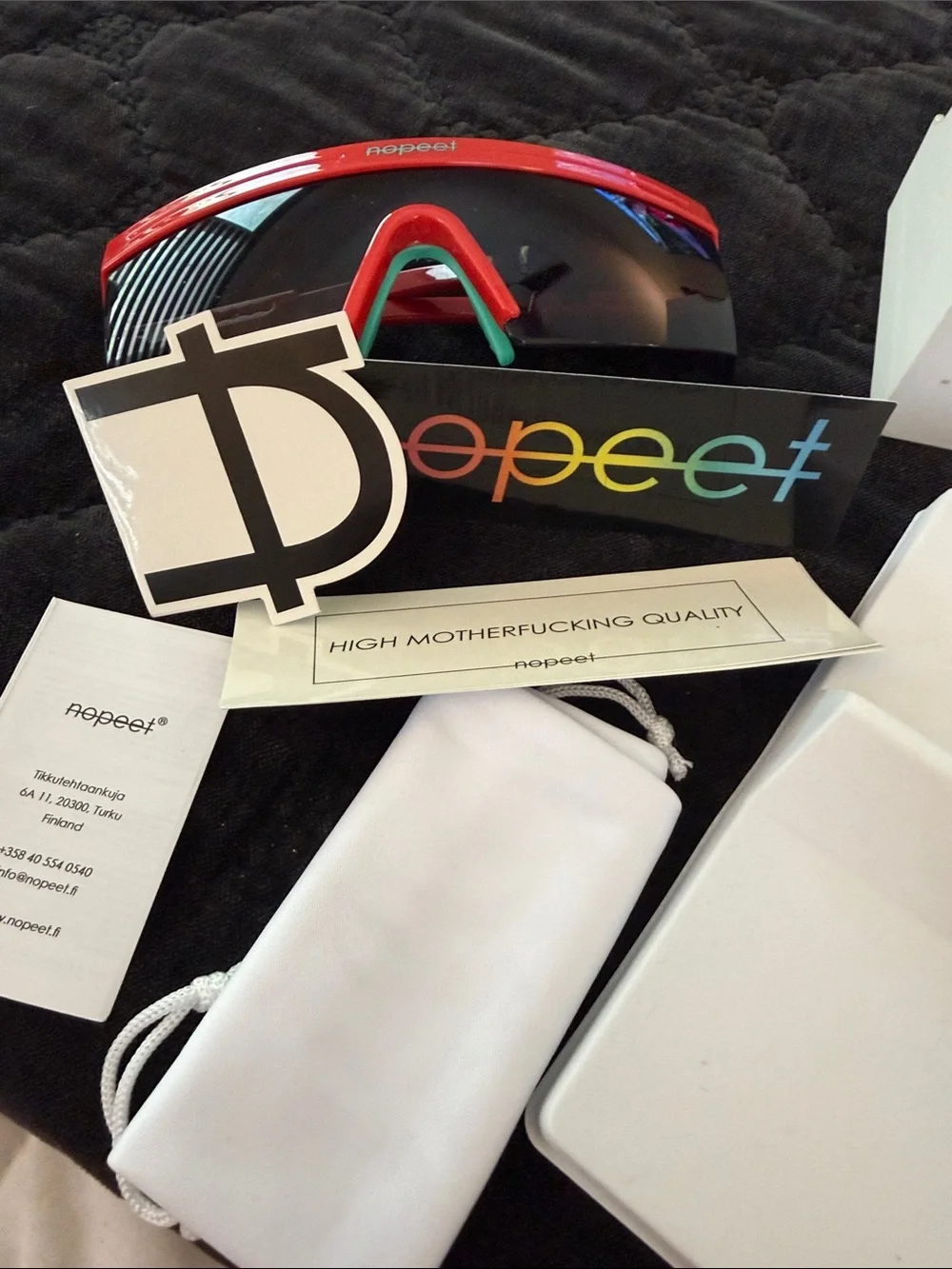 Red Shield Sunglasses - Sport Glasses